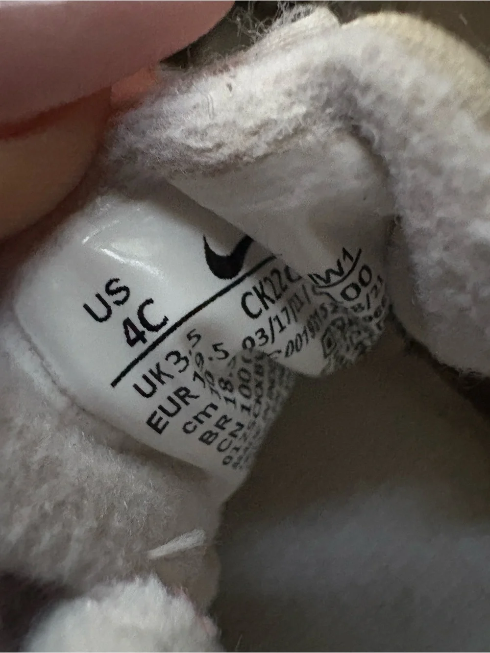 Nike clean white